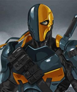 Aesthetic Deathstroke paint by number