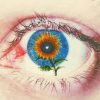 Aesthetic Eye Flower paint by number