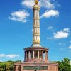 Aesthetic Victory Column Berlin paint by number