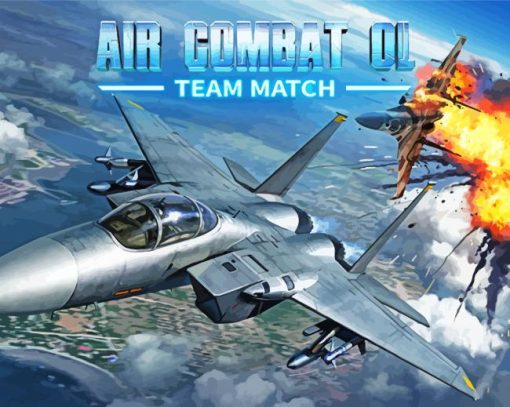 Air Combat Game paint by number