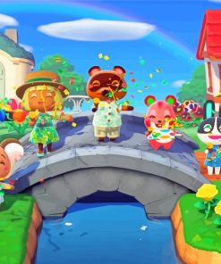 Animal Crossing Game paint by number