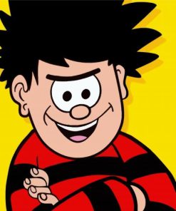 Beano Art paint by number