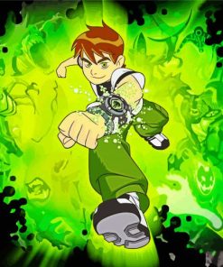 Ben 10 Animations paint by number