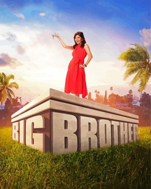 Big Brother Tv Show Poster Paint by number