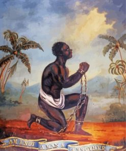 Black Slave Art paint by number