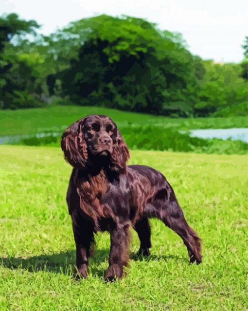 Boykin Spaniel Dog paint by number