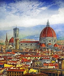 Cathedral Of Santa Maria Del Fiore Art paint by number