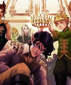 Cruel Prince Characters paint by number