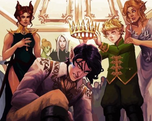 Cruel Prince Characters paint by number