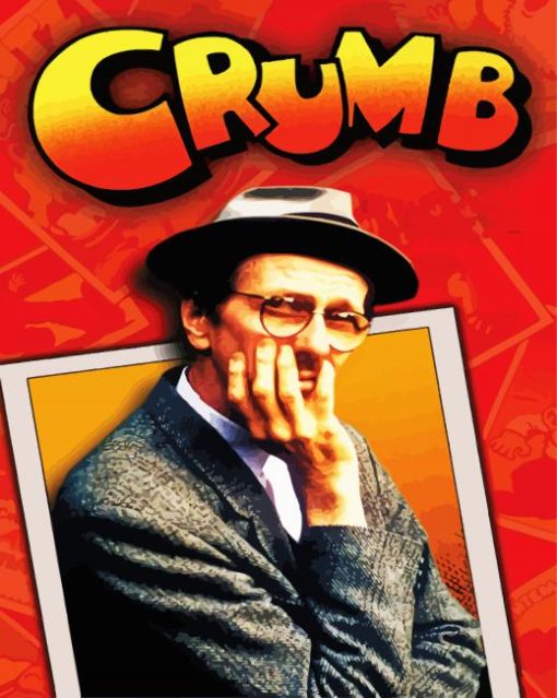 Crumb Movie Poster paint by number