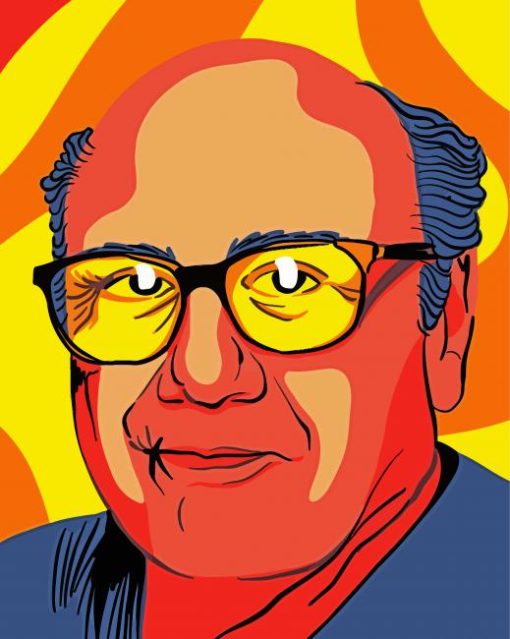 Danny DeVito Art paint by number