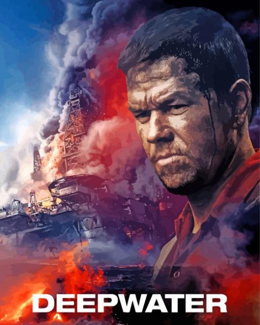 Deepwater Horizon Movie paint by number