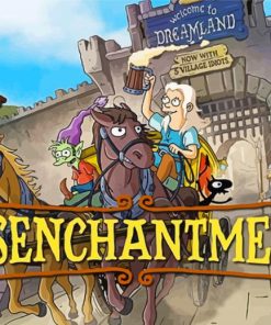 Disenchantment Poster paint by number