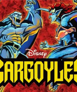 Disney Gargoyles paint by number