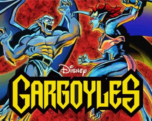 Disney Gargoyles paint by number