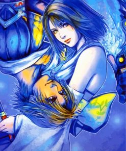 Final Fantasy X Game paint by number