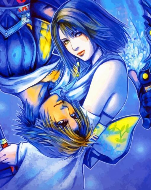 Final Fantasy X Game paint by number