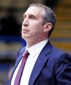 Former Basketball Player David Blatt paint by number