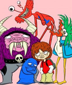 Foster's Home for Imaginary Friends Cartoon paint by number