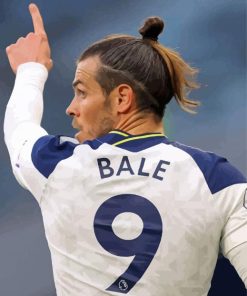 Gareth Bale Footballer paint by number