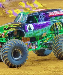 Grave Digger paint by number