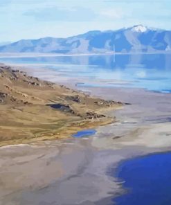 Great Salt Lake paint by number