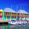 Heritage Quay Complex Antigua paint by number