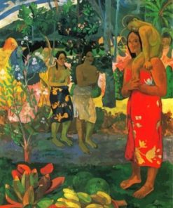 La Orana Maria Gaugin paint by number