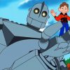 Iron Giant Animation Characters paint by number