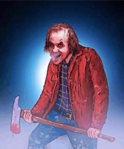 Jack Torrance Art paint by number