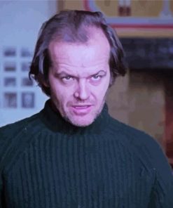 Jack Torrance Movie Character paint by number