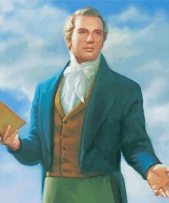 Joseph Smith paint by number