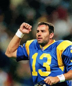 Kurt Warner paint by number