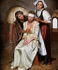 Lady Jane Grey And Girls paint by number