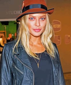 Lauren German Actress paint by number