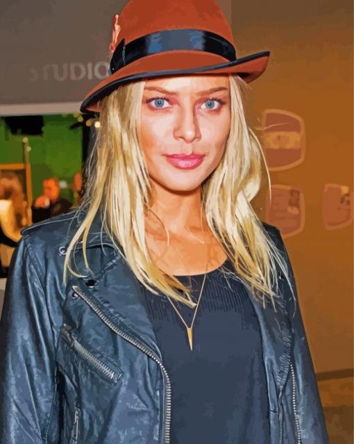 Lauren German Actress paint by number