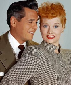 Lucy And Desi paint by number