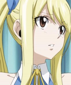 Lucy Heartfilia paint by number