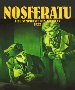 Nosferatu Movie Poster paint by number