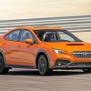 Orange WRX Car paint by number