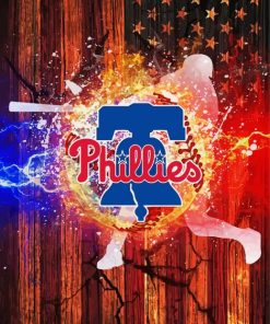 Philadelphia Phillies Poster paint by number