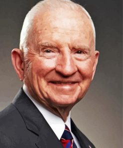 Ross Perot paint by number