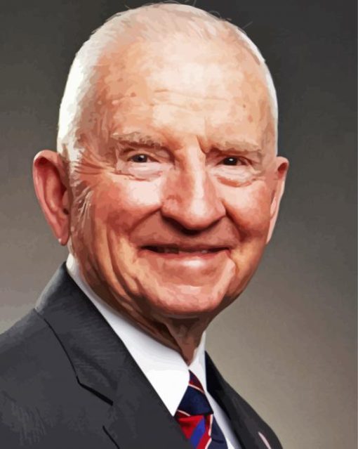 Ross Perot paint by number