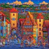 Rottenburg City Art paint by number