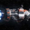 Spaceship Rocinante paint by number