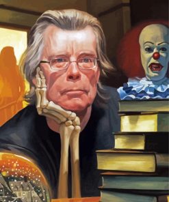 Stephen King Art paint by number