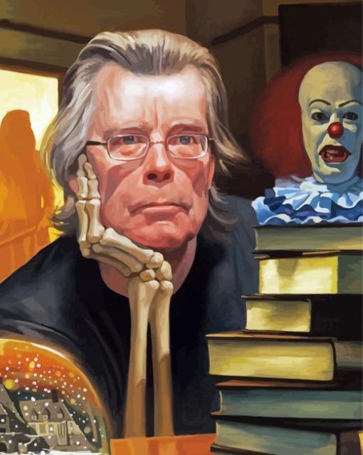 Stephen King Art paint by number