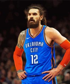 Steven Adams Player paint by number