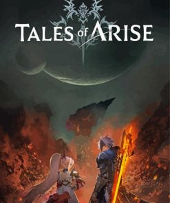 Tales Of Arise Game Poster paint by number