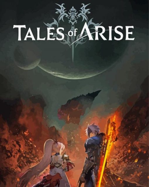 Tales Of Arise Game Poster paint by number